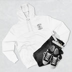 Three-Panel Fleece Hoodie - 10 (Front+Back) - Three-Panel Fleece Hoodie (Smart: Original on dark)