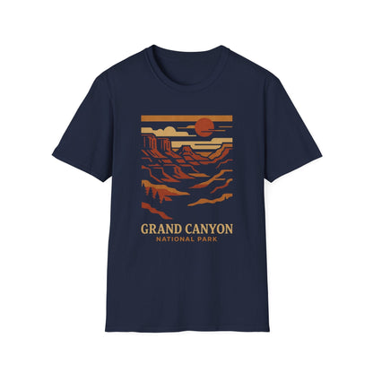 Unisex Softstyle T-Shirt - grand canyon nation (Front Only) - Unisex Softstyle T-Shirt