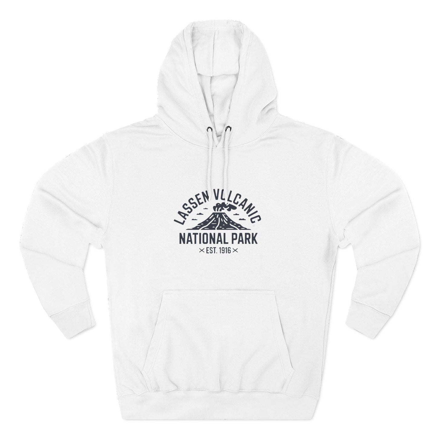 Lassen Volcanic National Park Hoodie Cotton Fleece