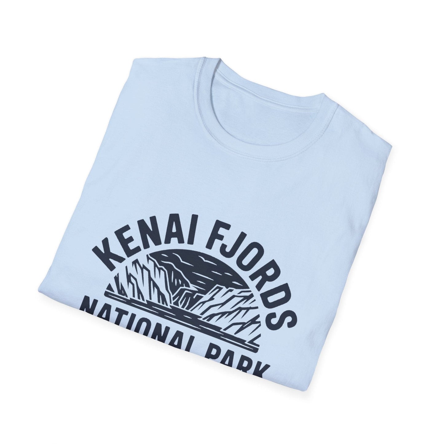 Kenai Fjords National Park Retro T-Shirt - Softstyle