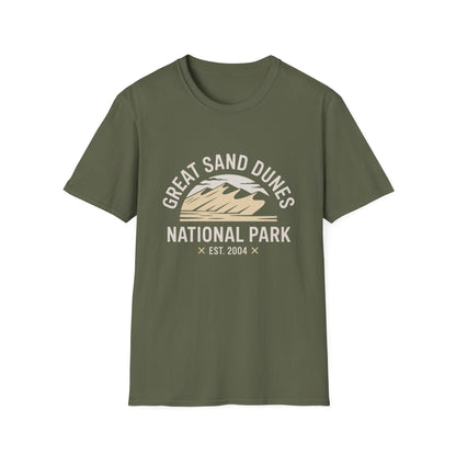 Great Sand Dunes National Park T-Shirt - Retro Logo Design
