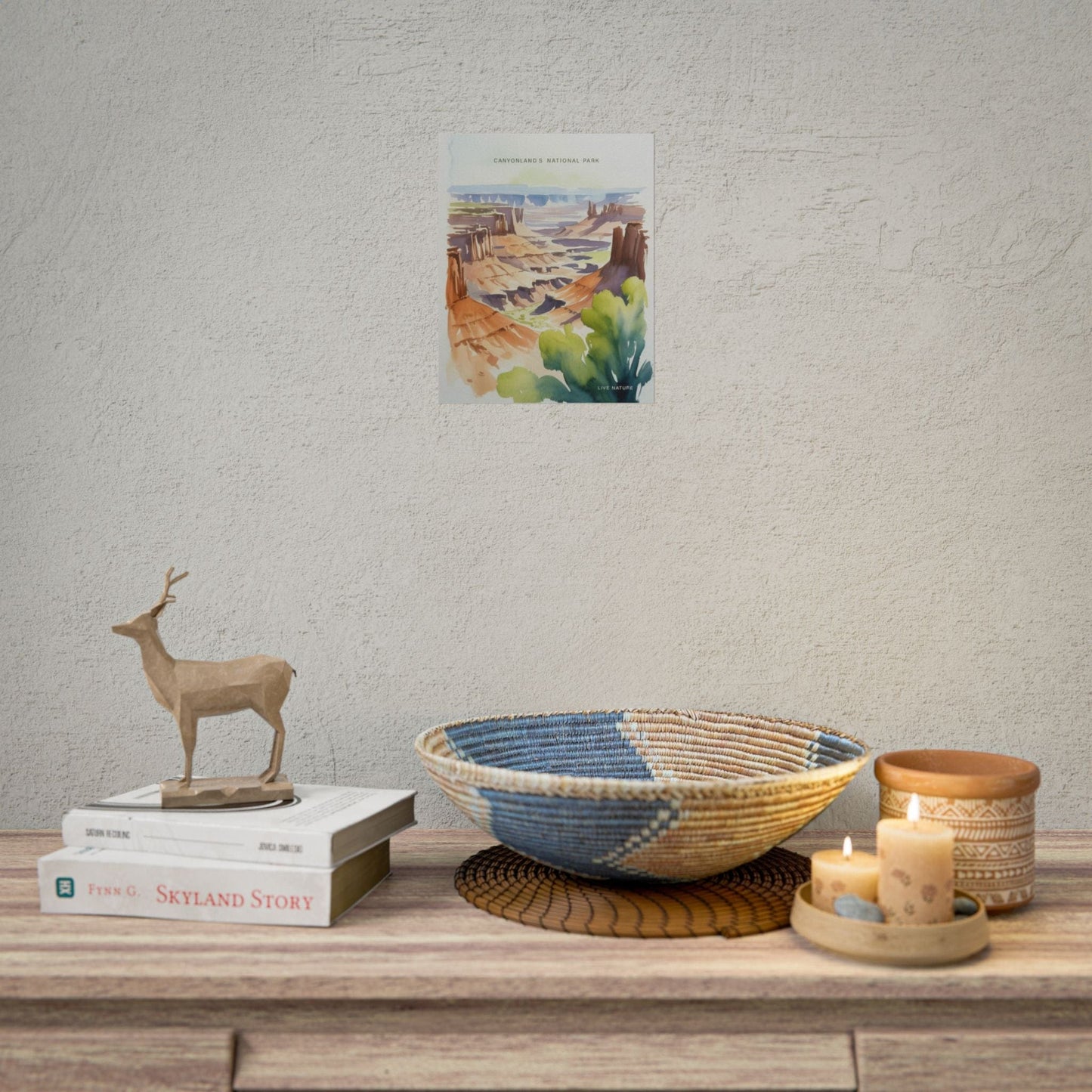 Canyonlands National Park Watercolor Art Print