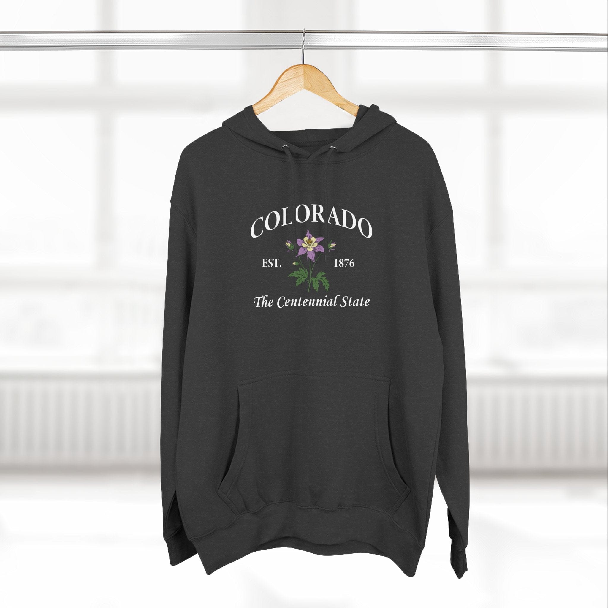Colorado State Flower Hoodie - The Centennial State