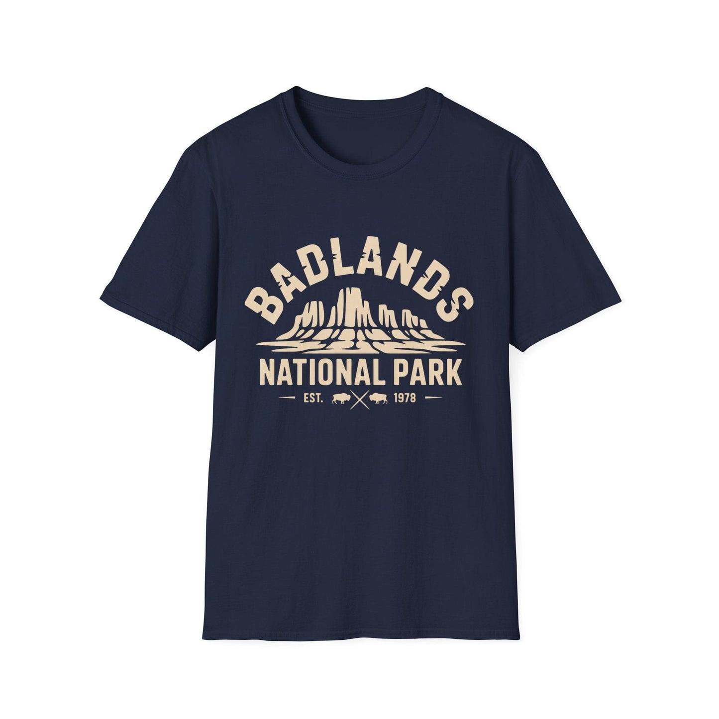Badlands National Park Graphic T-Shirt - Unisex Cotton