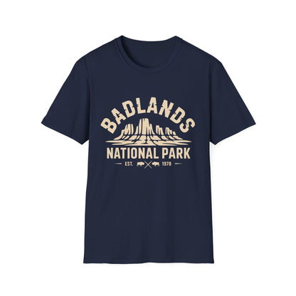 Badlands National Park Graphic T-Shirt - Unisex Cotton