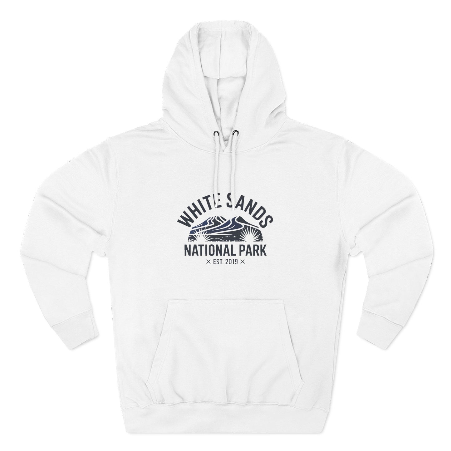 White Sands National Park Fleece Hoodie 2019 Design