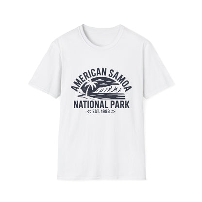 American Samoa National Park T-Shirt - Retro Design