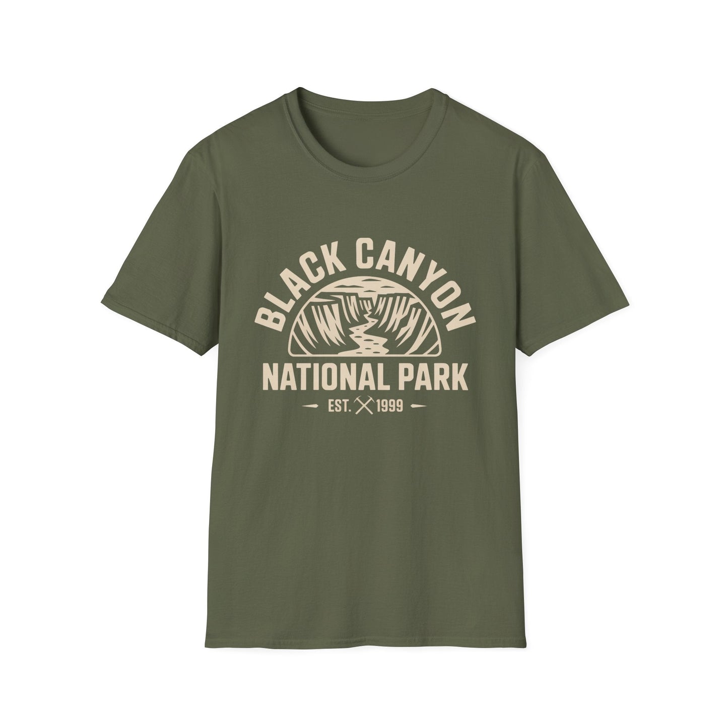 Black Canyon National Park Logo T-Shirt White