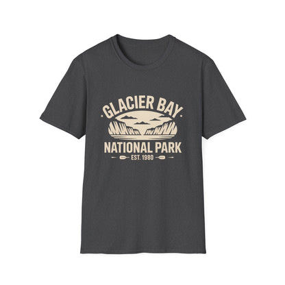 Glacier Bay National Park Logo T-Shirt White