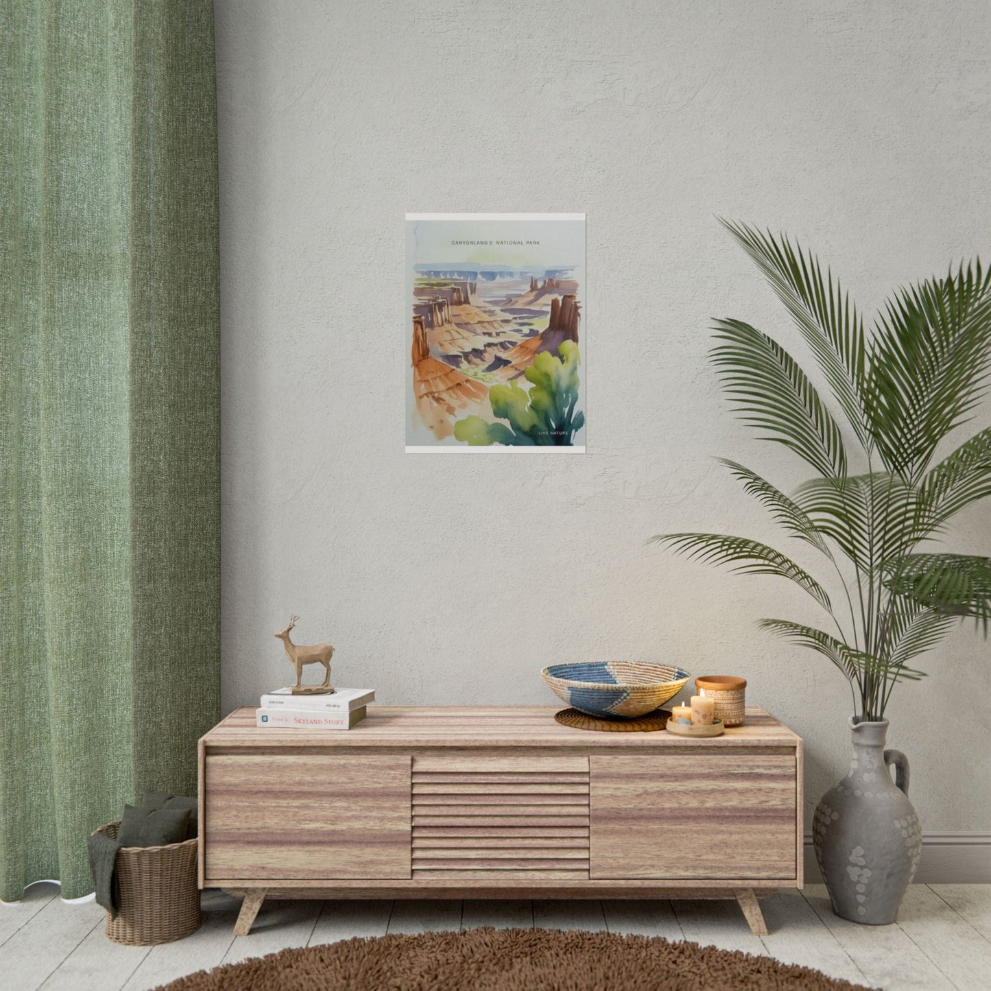 Canyonlands National Park Watercolor Art Print