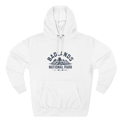 Badlands National Park Graphic Fleece Hoodie Cotton Blend