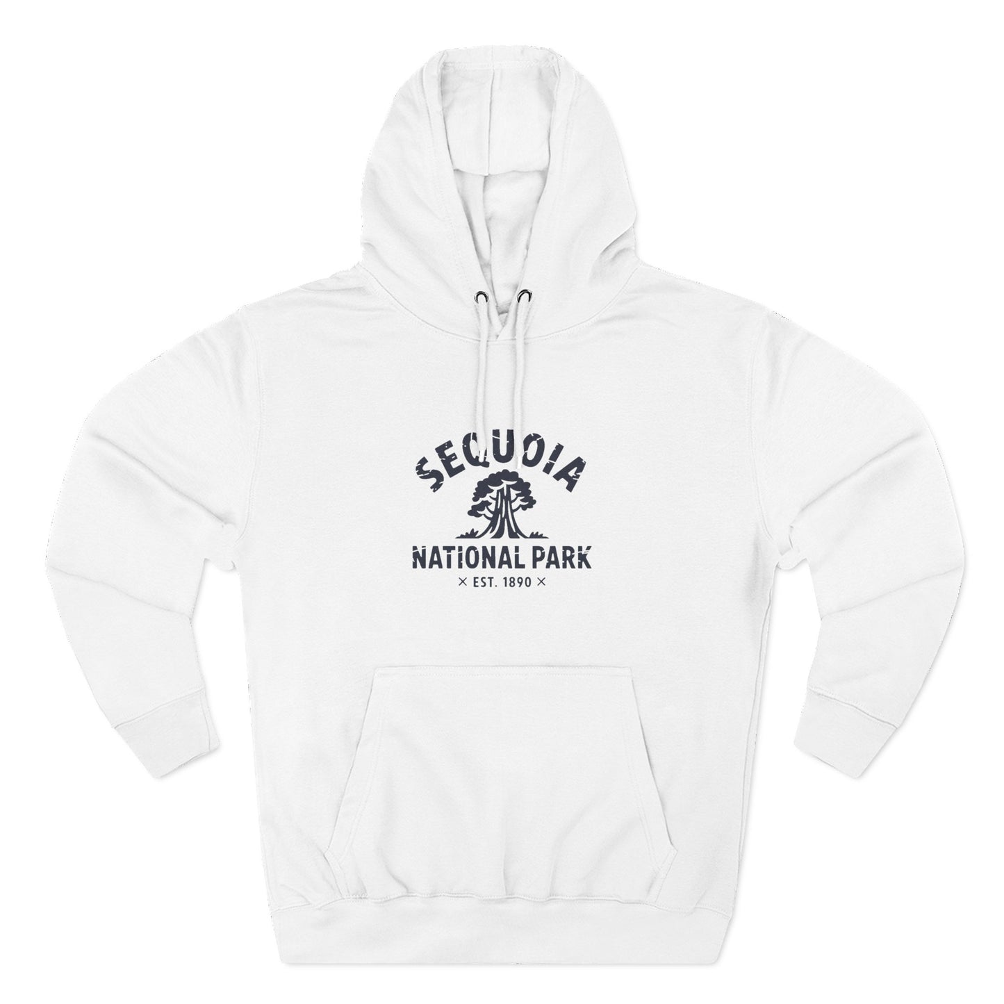 Sequoia National Park Fleece Hoodie Combed Cotton