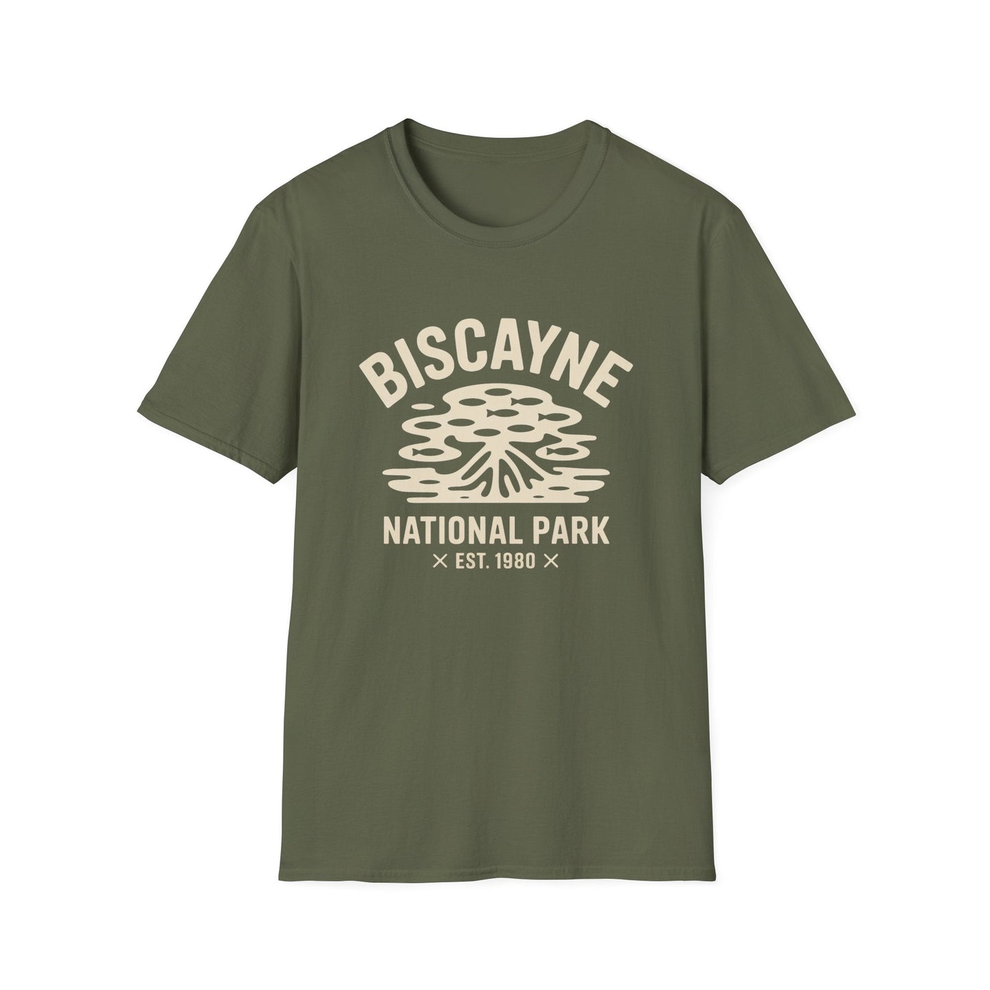 Biscayne National Park Logo T-Shirt White