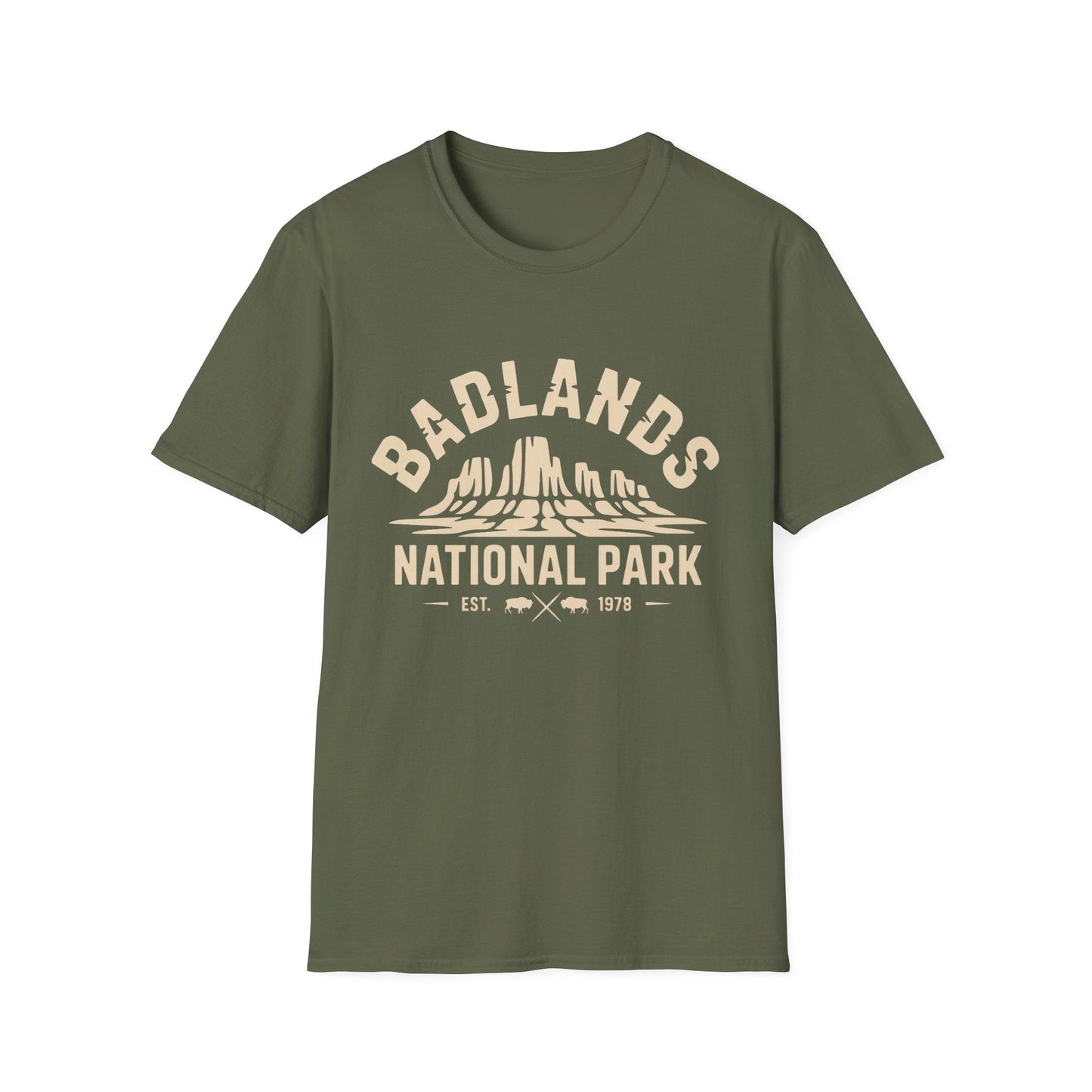 Badlands National Park Graphic T-Shirt - Unisex Cotton