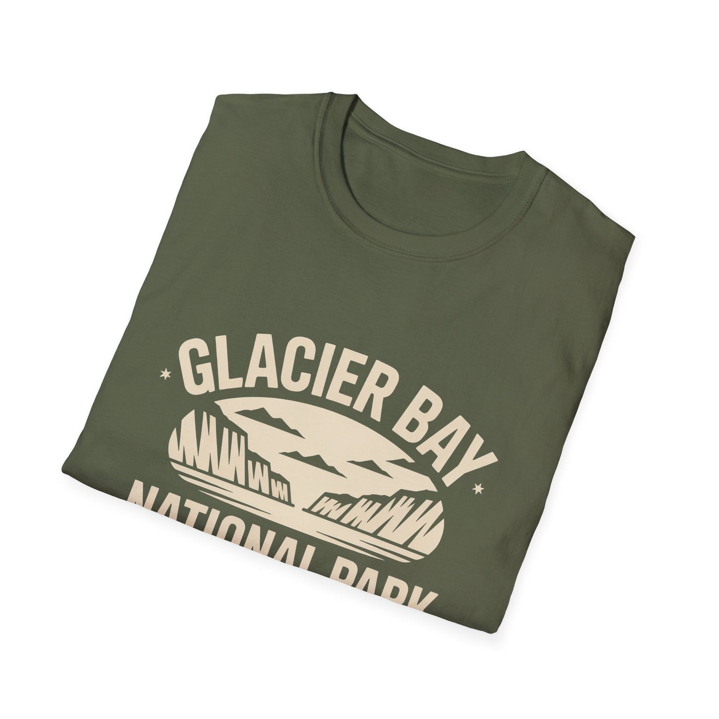 Glacier Bay National Park Logo T-Shirt White