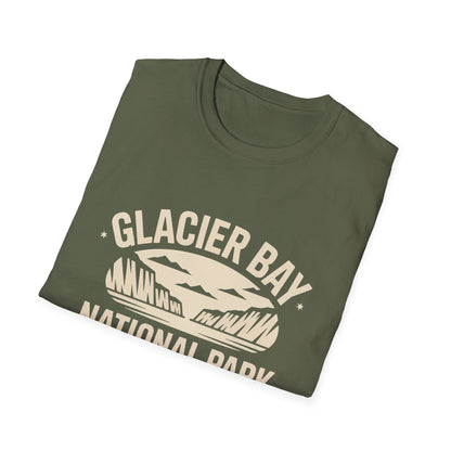 Glacier Bay National Park Logo T-Shirt White