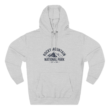 Rocky Mountain National Park Hoodie Cotton Fleece