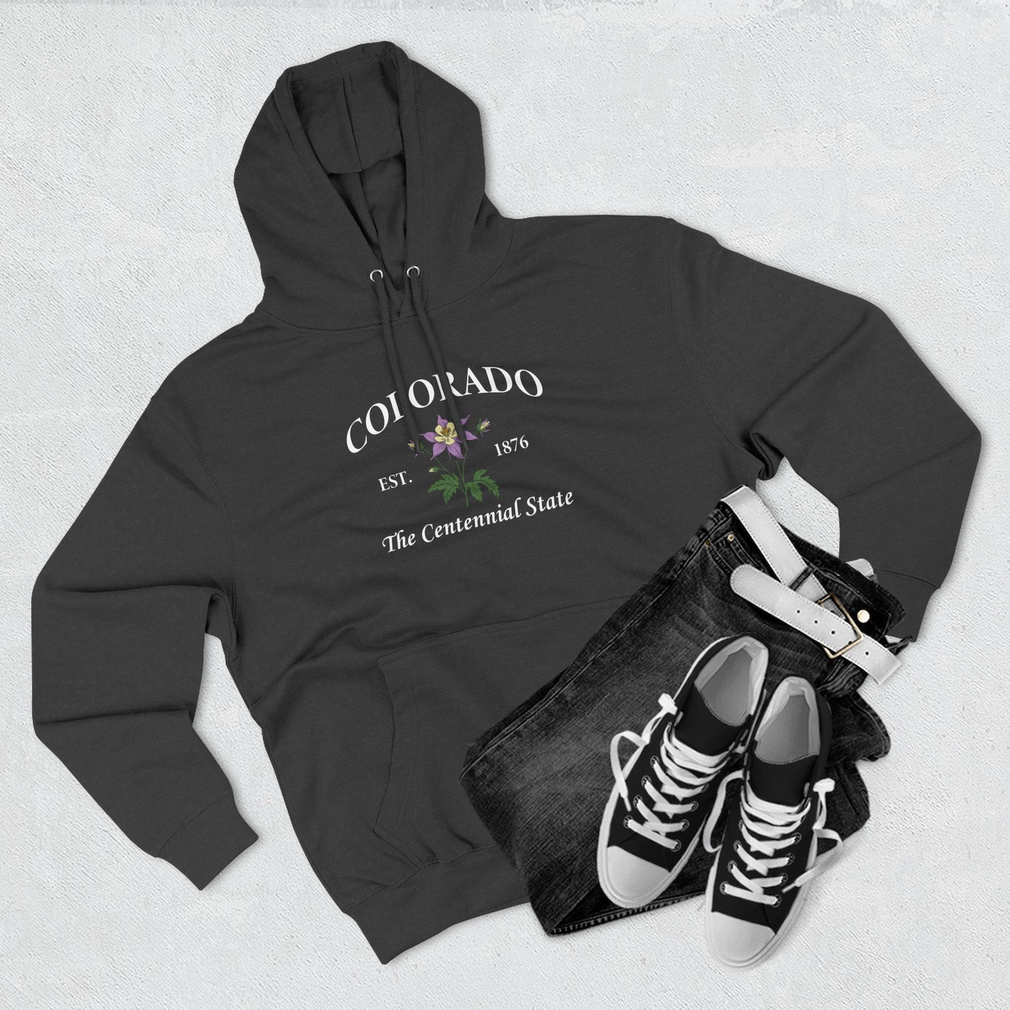 Colorado State Flower Hoodie - The Centennial State