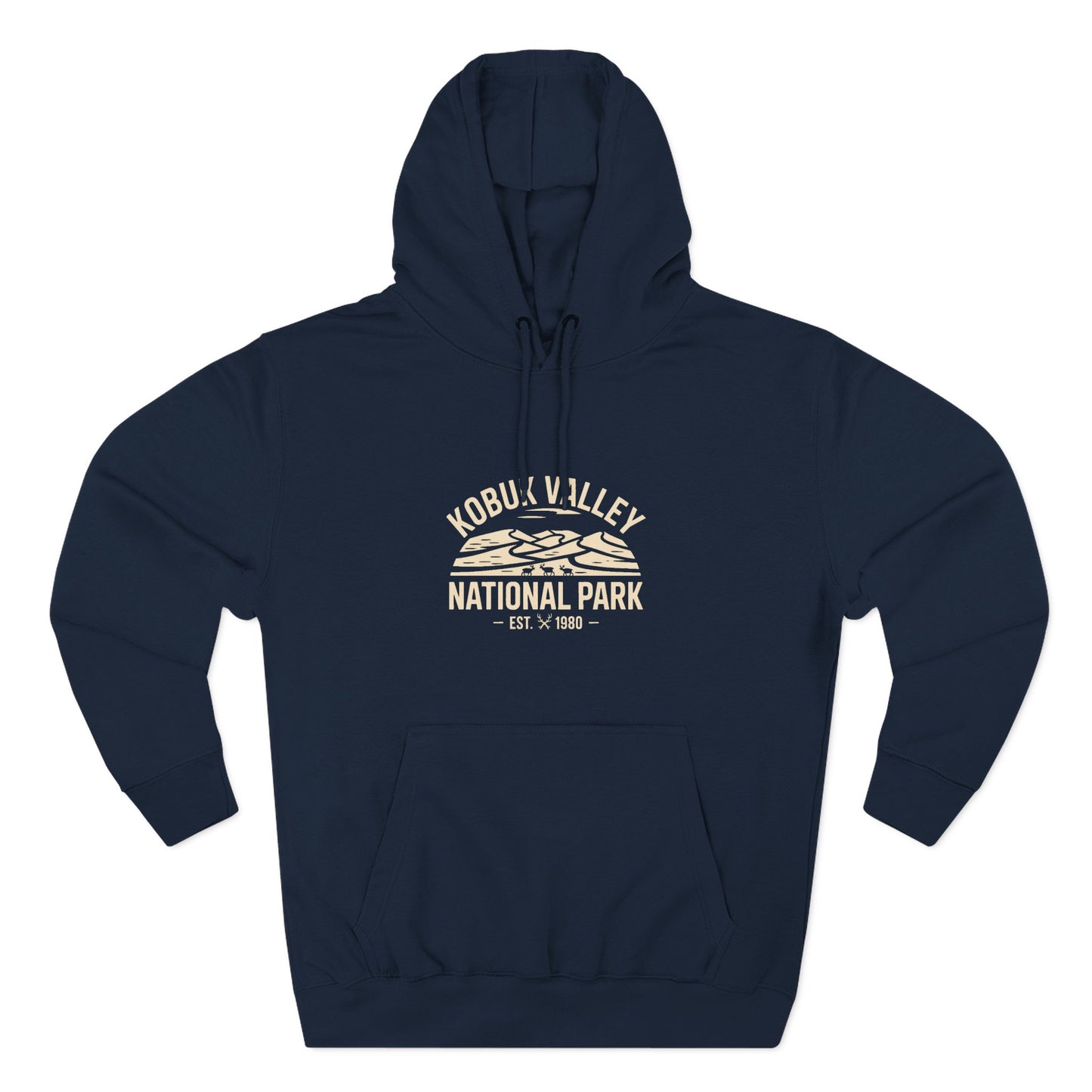 Kobuk Valley National Park Fleece Hoodie Cotton Blend