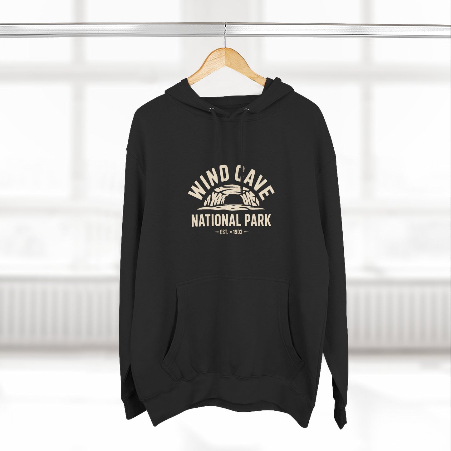 Wind Cave National Park Cotton Hoodie Limited Edition