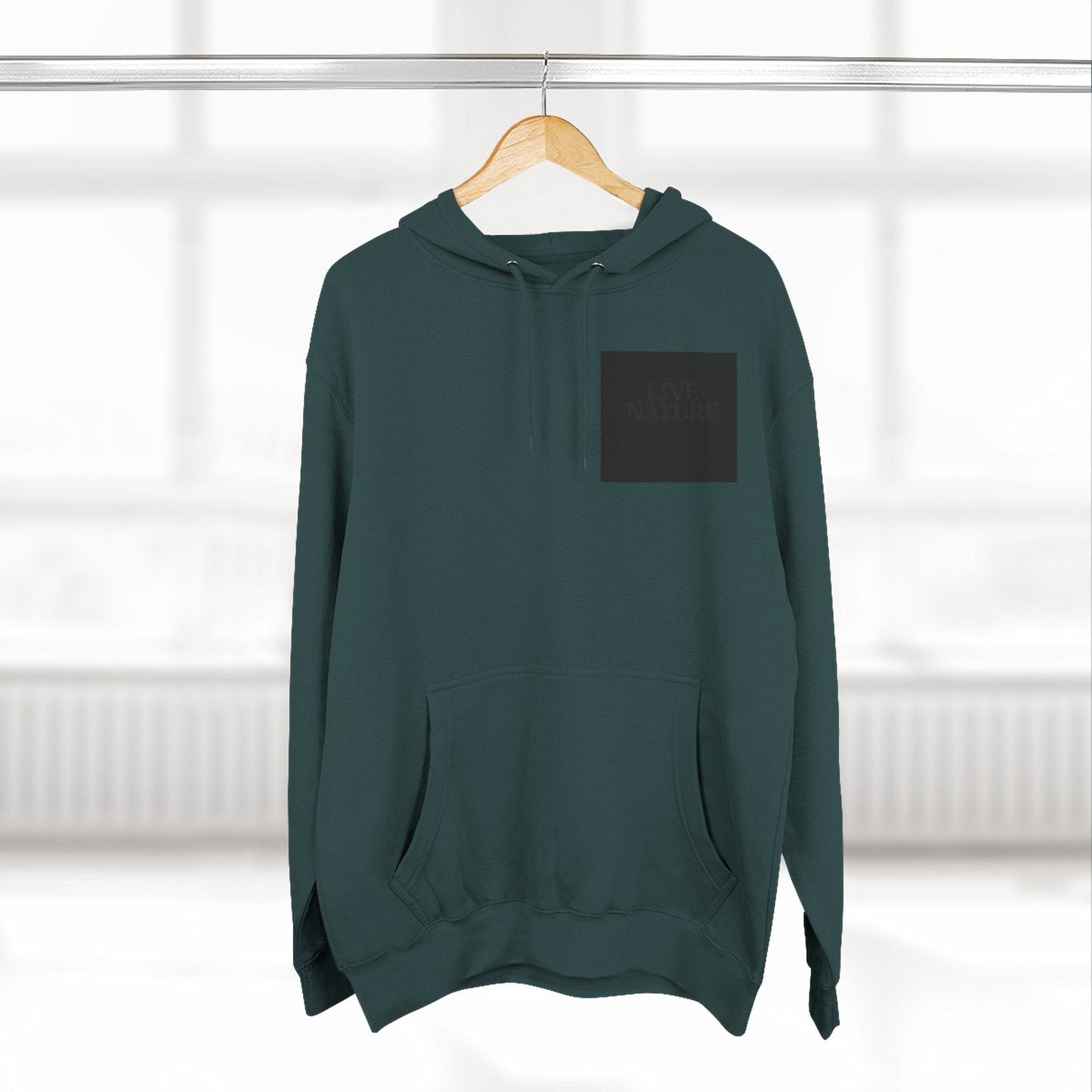 Three-Panel Fleece Hoodie - a-bold-graphic-design-of-a-whale-shark-s_8FE8-TJCTXezdGBxla-xRA_yt66oF3KT1uRtov5GmQM-A (Front+Back) - Three-Panel Fleece Hoodie (Smart: Original on dark)