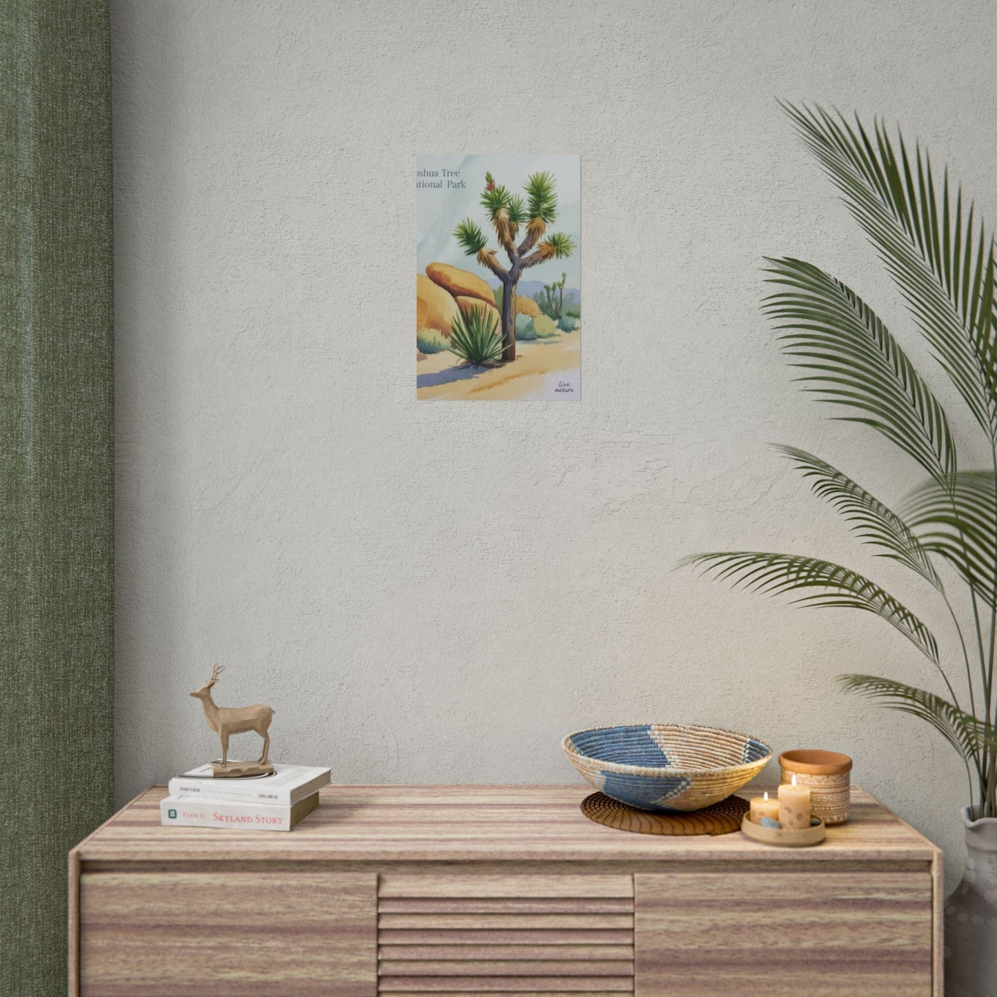 Joshua Tree National Park Watercolor Art Print