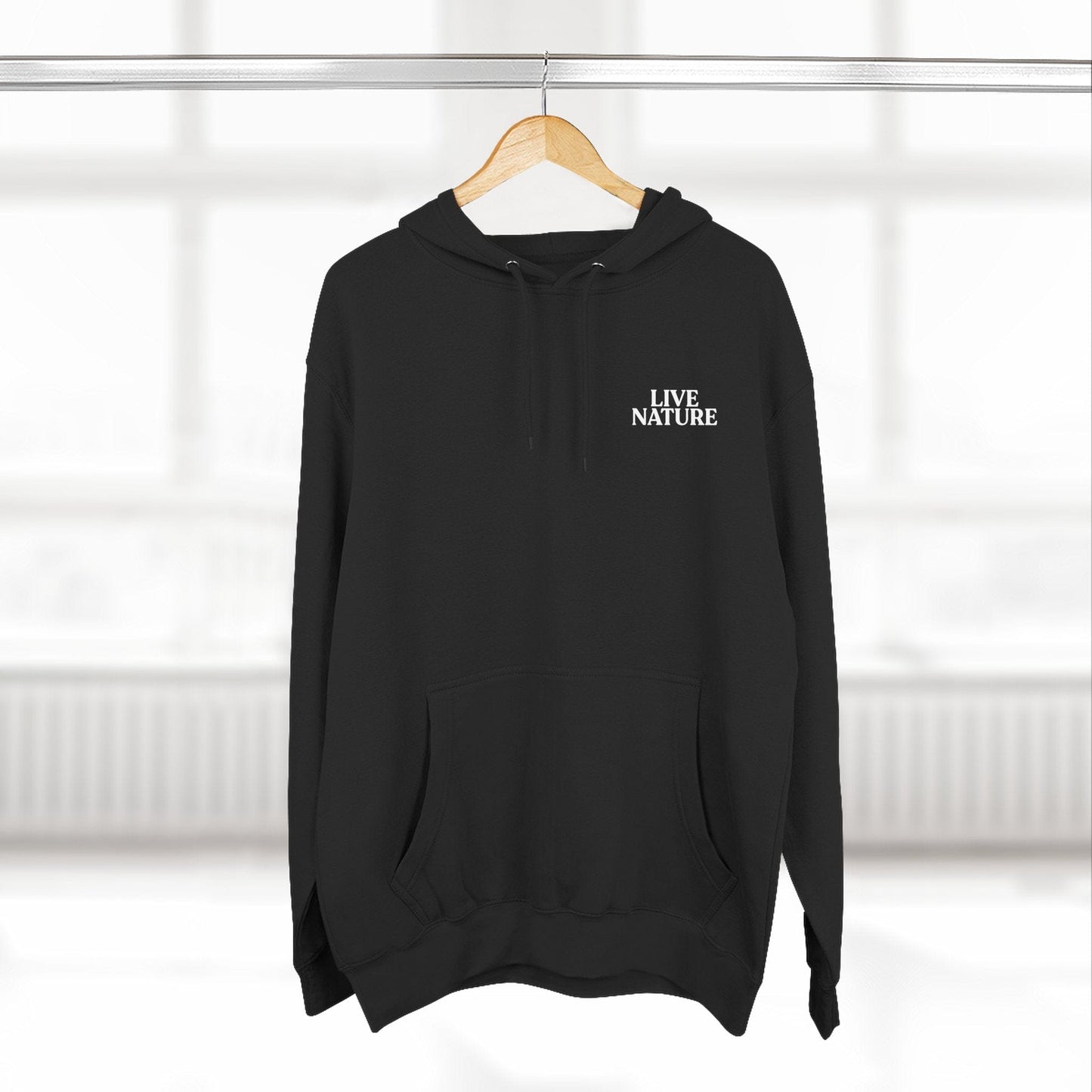 Three-Panel Fleece Hoodie - 0002_1_a-stylized-illustration-of-a-singular-ma_5xIJdV7RSOOvLbCunHjJZA_XCEp0Th7R_6KMWbxQTEitg (Front+Back) - Three-Panel Fleece Hoodie