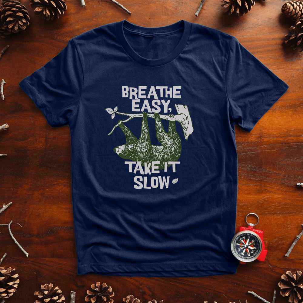 Breathe Easy Live Green 1 - Navy