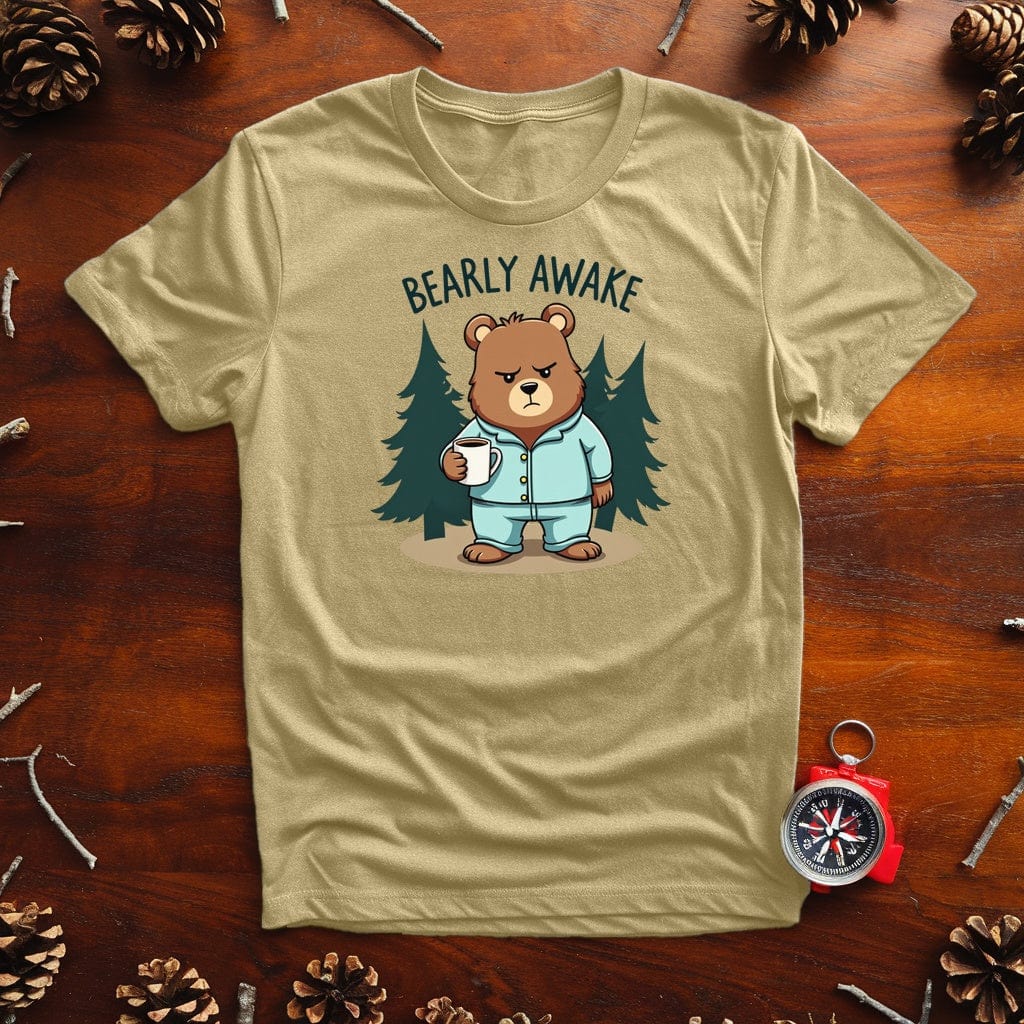 "Bearly Awake" Pajama Bear T-Shirt - Live Nature