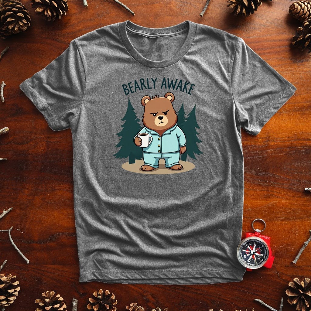 "Bearly Awake" Pajama Bear T-Shirt - Live Nature