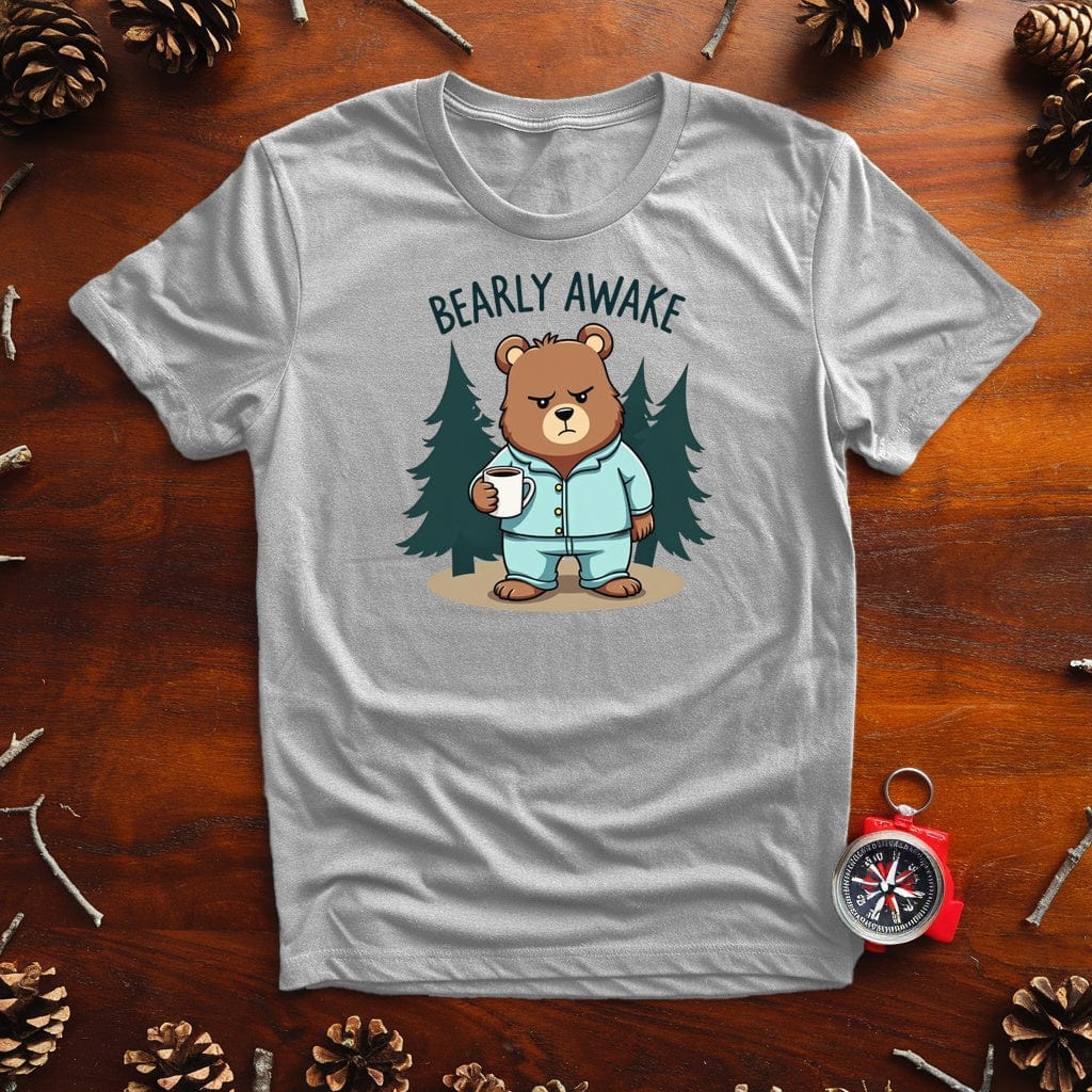 "Bearly Awake" Pajama Bear T-Shirt - Live Nature