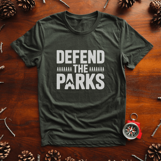 Defend the Parks – Bold Outdoor Conservation Tee