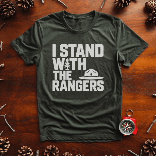 I Stand With the Rangers – National Park Defender Tee