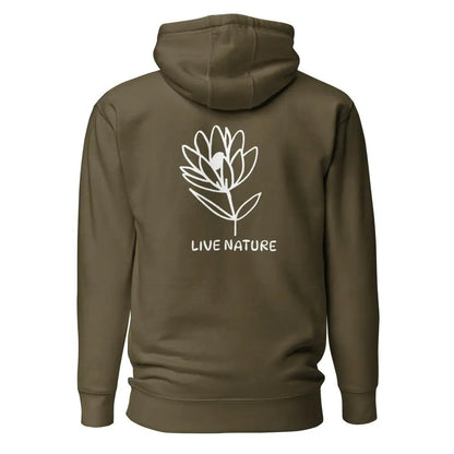 Premium Bloom Hoodie - Live Nature