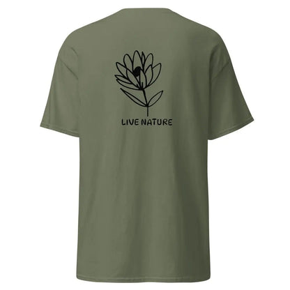 Premium Bloom T-Shirt - Live Nature