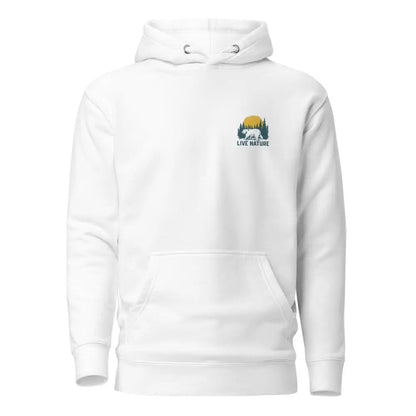 Premium Grizzly Hoodie - Live Nature