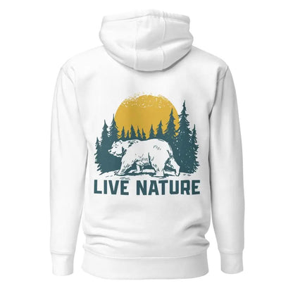 Premium Grizzly Hoodie - Live Nature