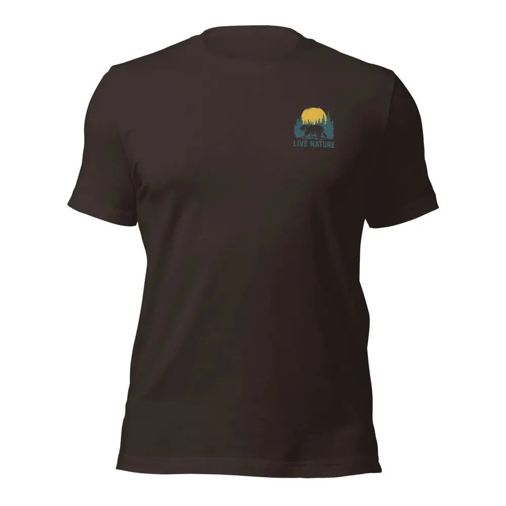 Premium Grizzly T-Shirt - Live Nature