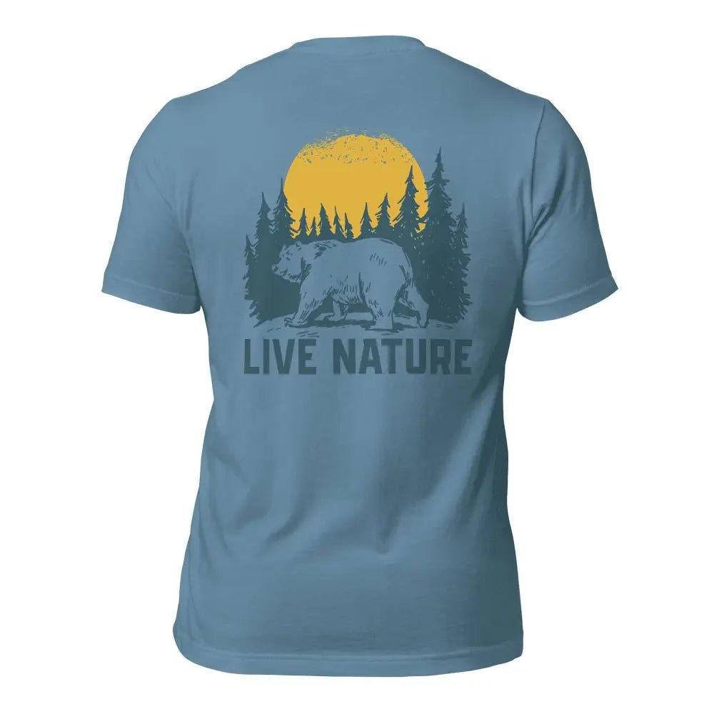 Premium Grizzly T-Shirt - Live Nature