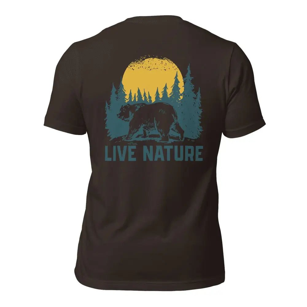 Premium Grizzly T-Shirt - Live Nature