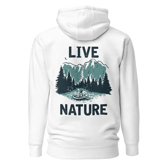 Premium Kayaking Explorer Hoodie - Live Nature