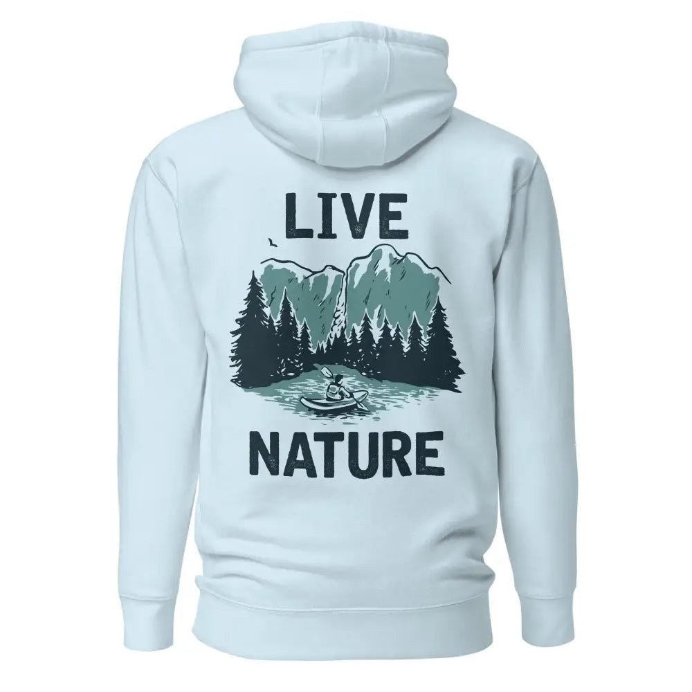 Premium Kayaking Explorer Hoodie - Live Nature