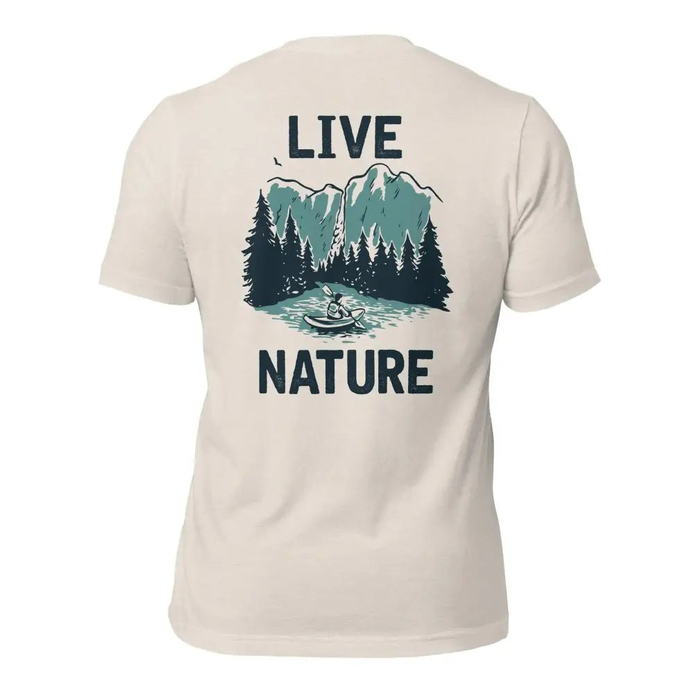 Premium Kayaking Explorer T-Shirt - Live Nature