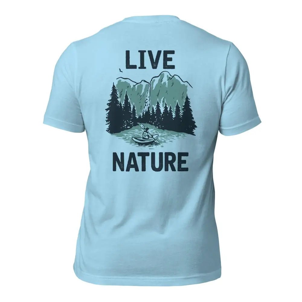 Premium Kayaking Explorer T-Shirt - Live Nature