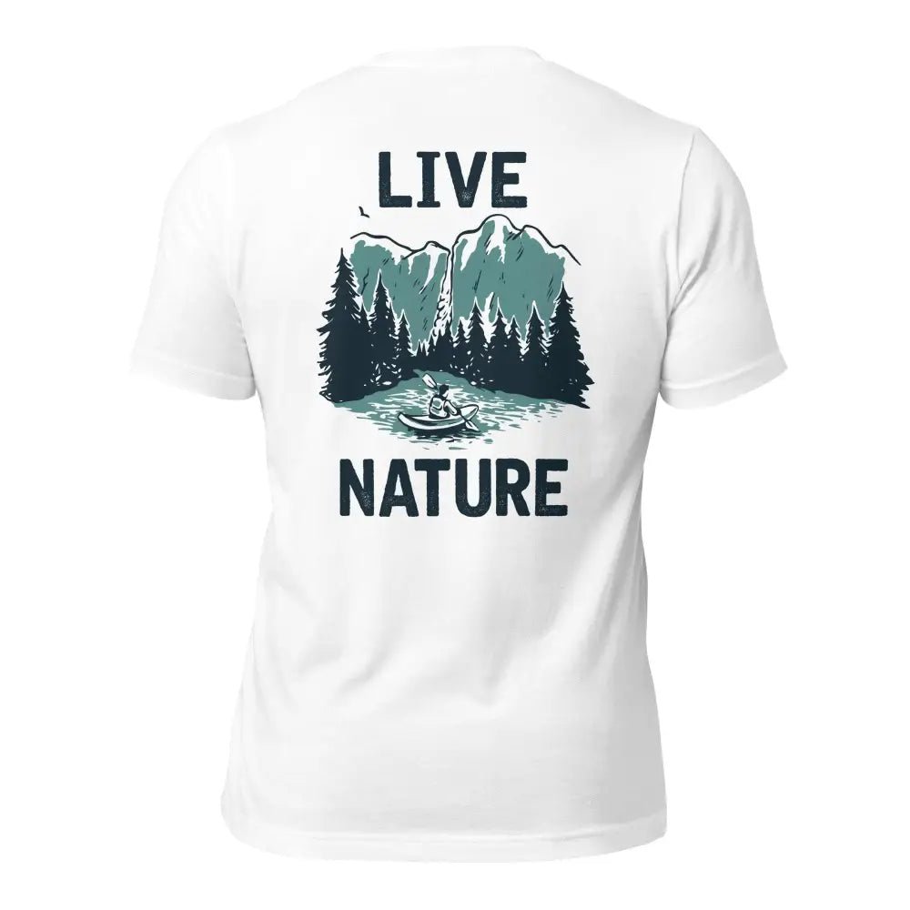 Premium Kayaking Explorer T-Shirt - Live Nature