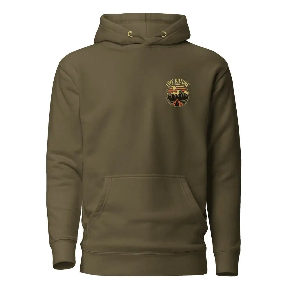 Premium Outdoor Explorer Hoodie - Live Nature