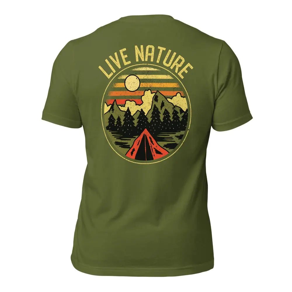 Premium Outdoor Explorer T-Shirt - Live Nature