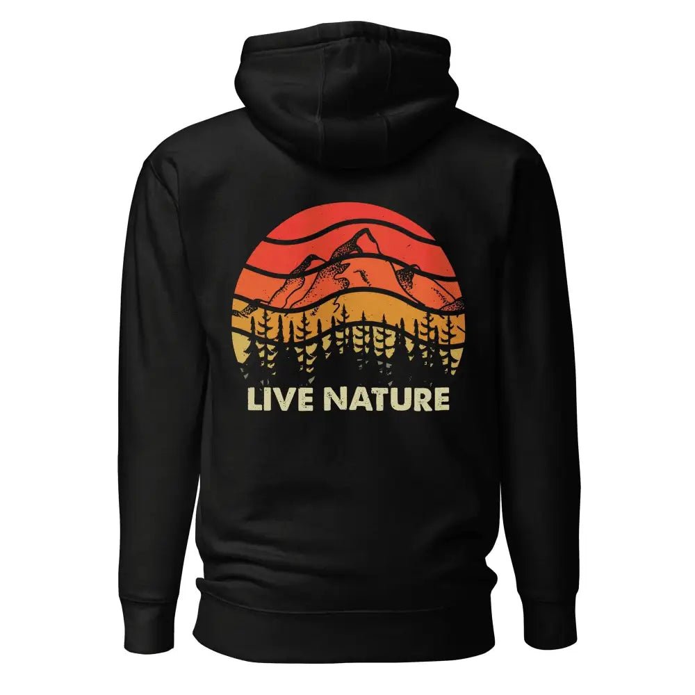 Premium Sundown Scene Hoodie - Live Nature