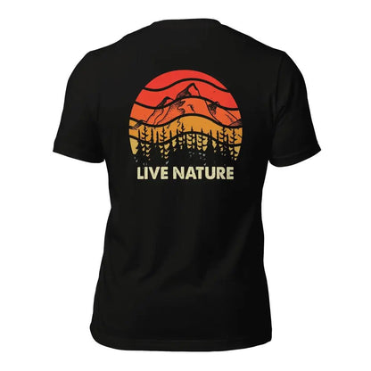 Premium Sundown Scene T-Shirt - Live Nature