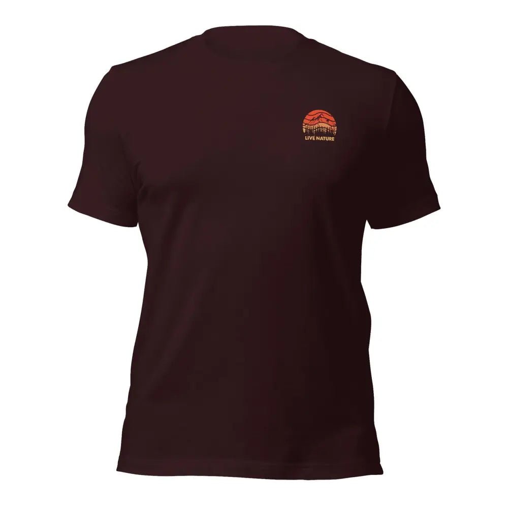 Premium Sundown Scene T-Shirt - Live Nature